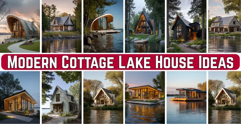 modern cottage lake house ideas