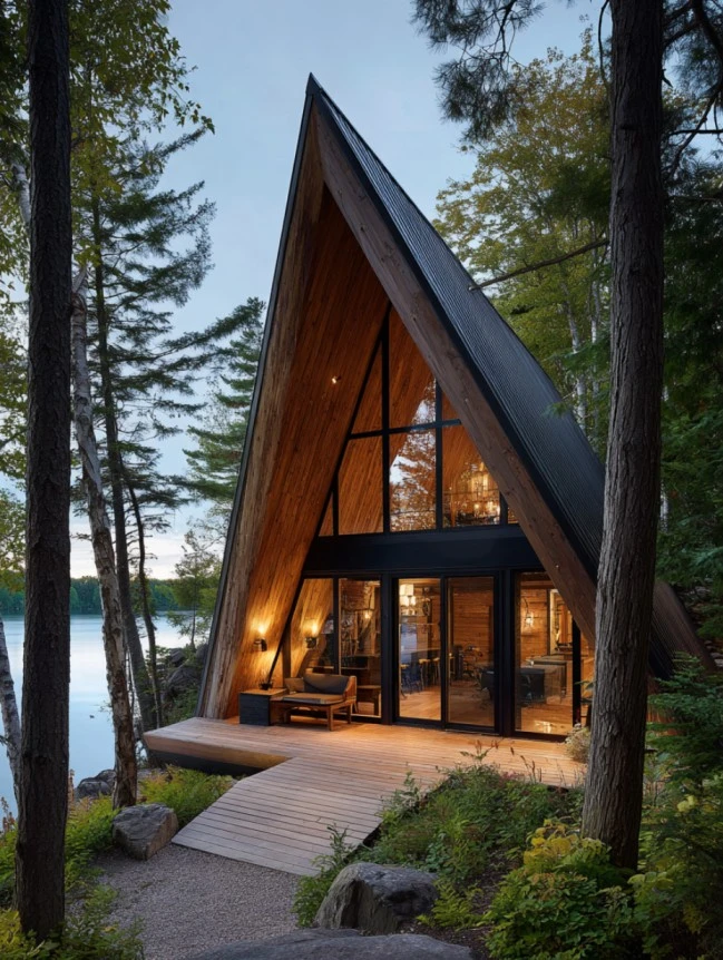 modern cottage lake house ideas