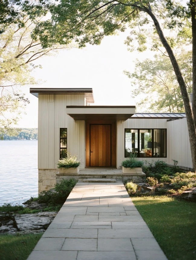 modern cottage lake house ideas