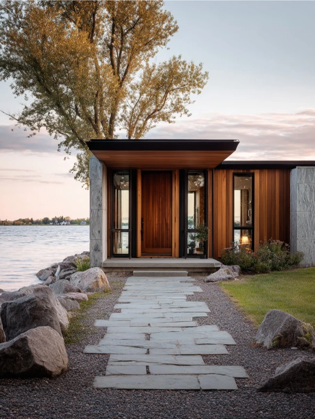modern cottage lake house ideas
