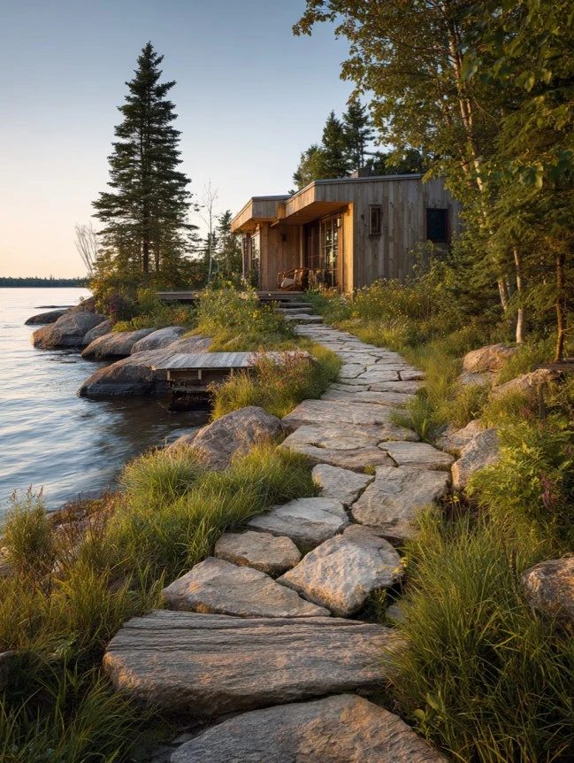 modern cottage lake house ideas