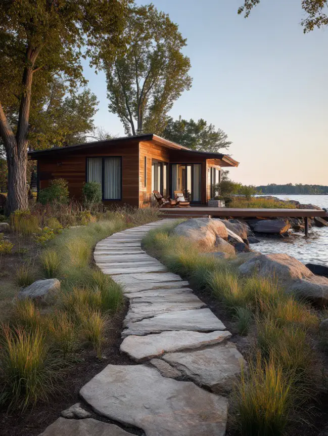 modern cottage lake house ideas