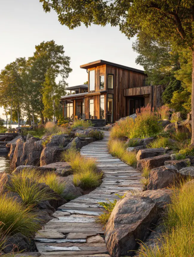modern cottage lake house ideas
