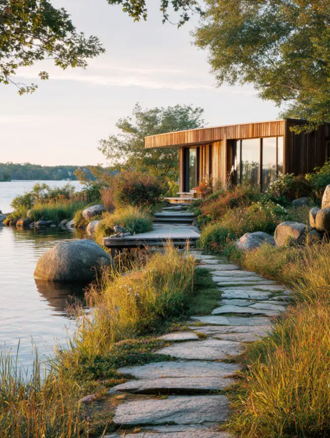 modern cottage lake house ideas