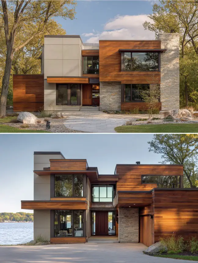 modern cottage lake house ideas