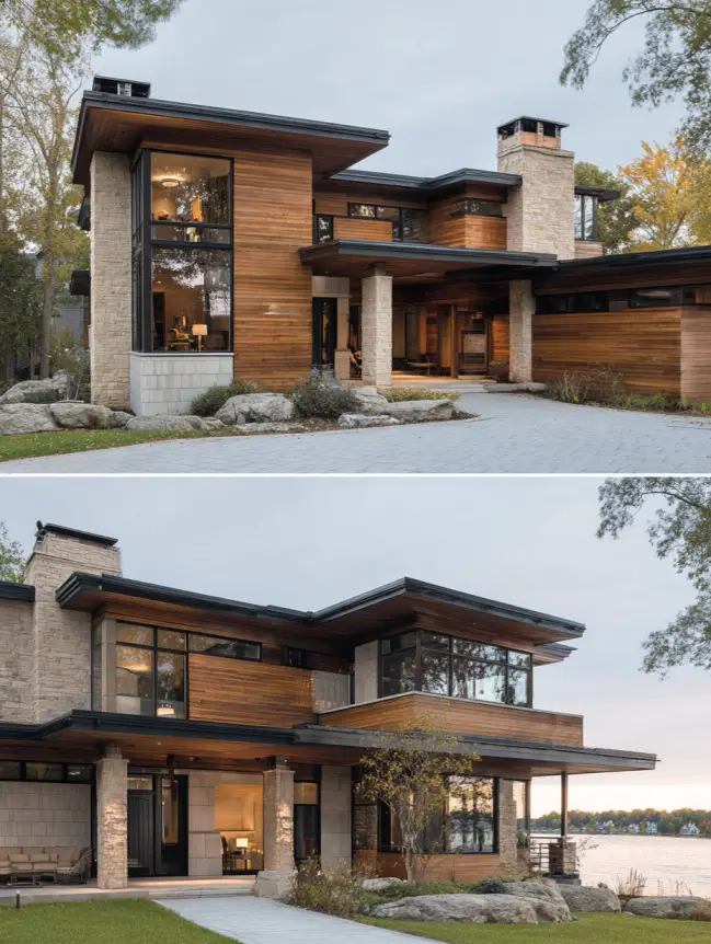 modern cottage lake house ideas