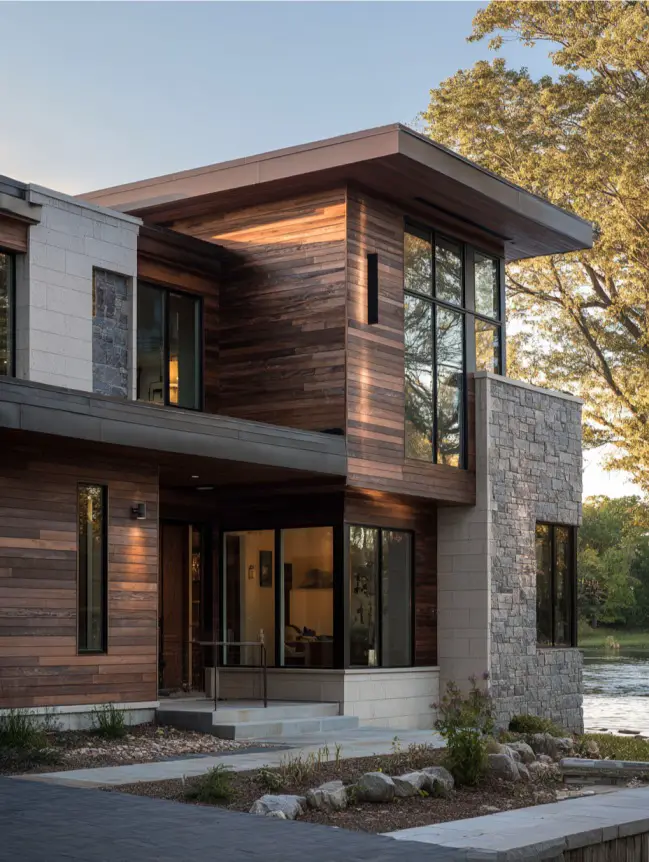 modern cottage lake house ideas