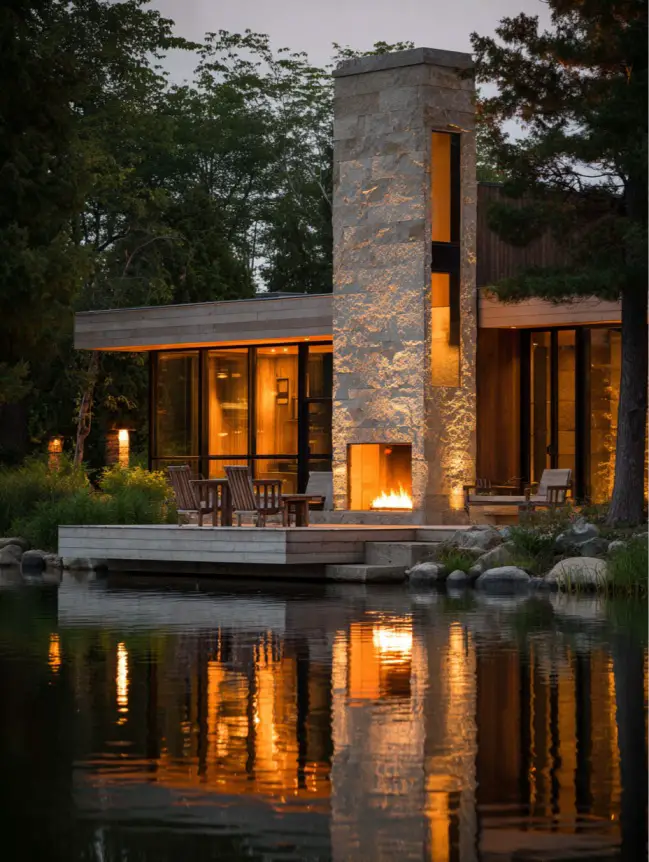 modern cottage lake house ideas