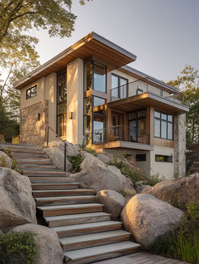 modern cottage lake house ideas