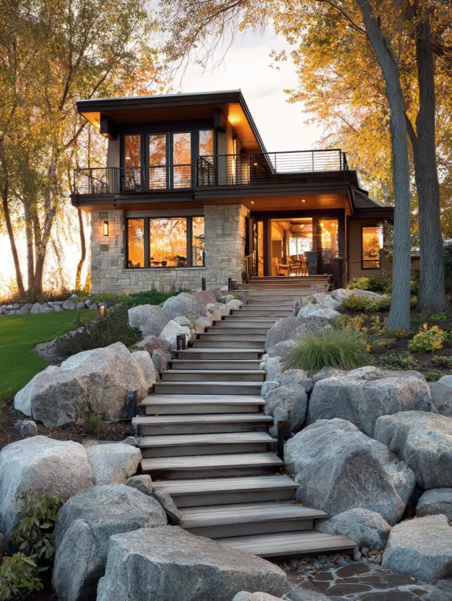modern cottage lake house ideas