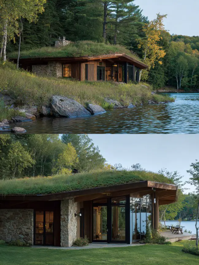 modern cottage lake house ideas