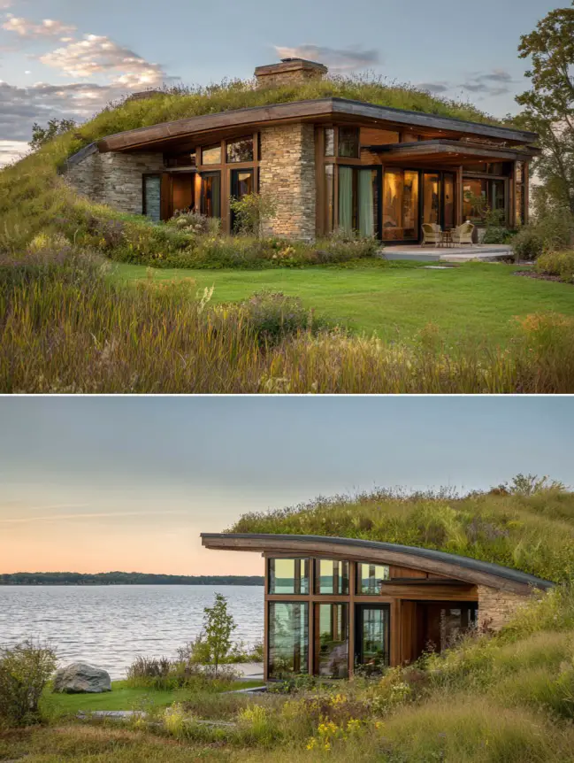 modern cottage lake house ideas