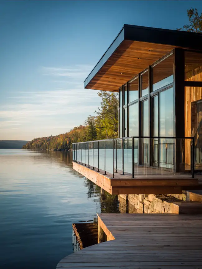 modern cottage lake house ideas