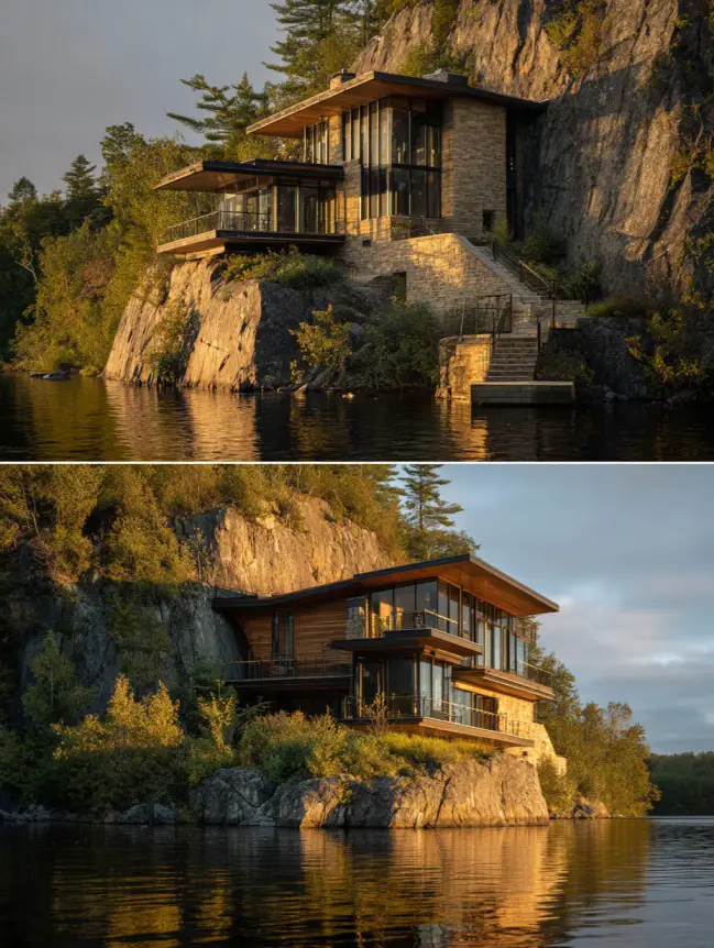 modern cottage lake house ideas