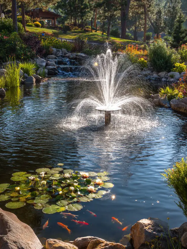 Backyard Garden Fountain Ideas