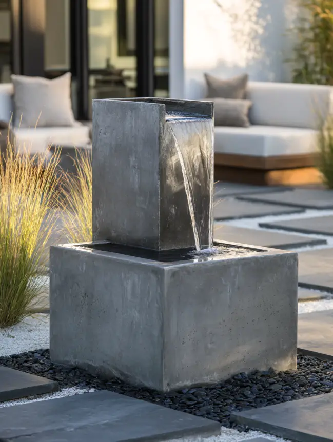 Backyard Garden Fountain Ideas