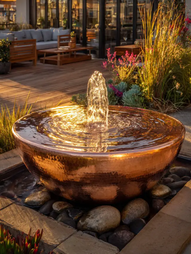 Backyard Garden Fountain Ideas