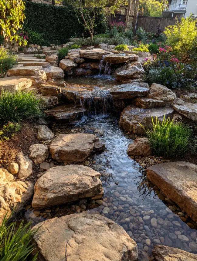 Backyard Garden Fountain Ideas