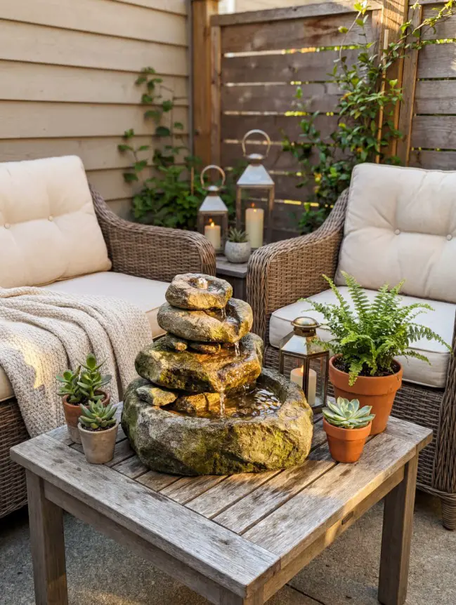 Backyard Garden Fountain Ideas