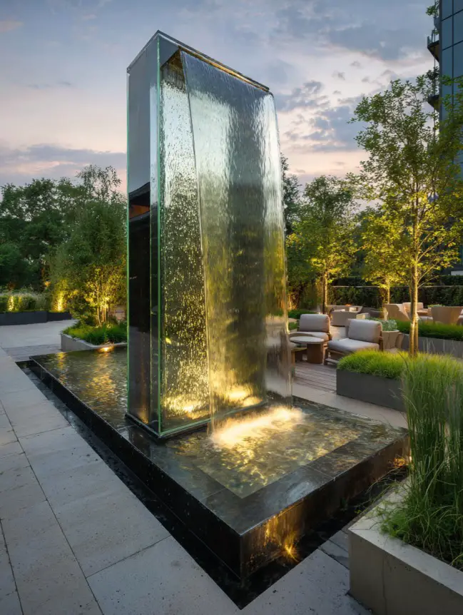 Backyard Garden Fountain Ideas