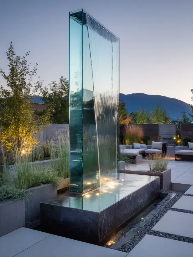 Backyard Garden Fountain Ideas