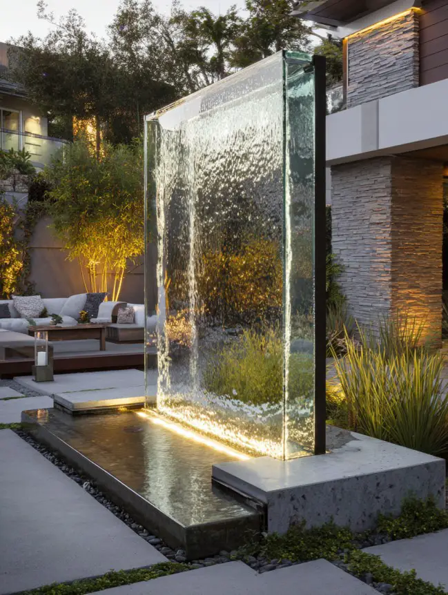 Backyard Garden Fountain Ideas