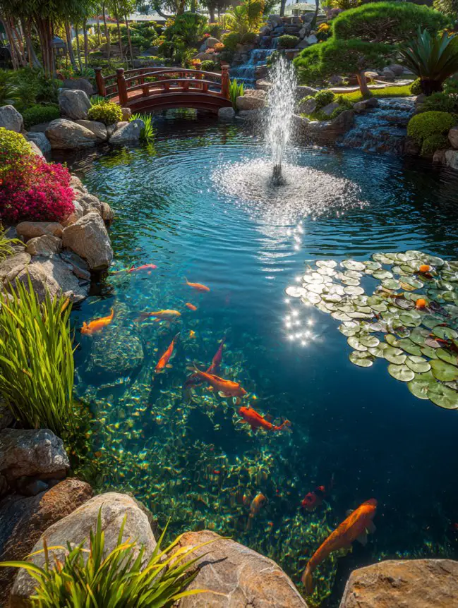 Backyard Garden Fountain Ideas