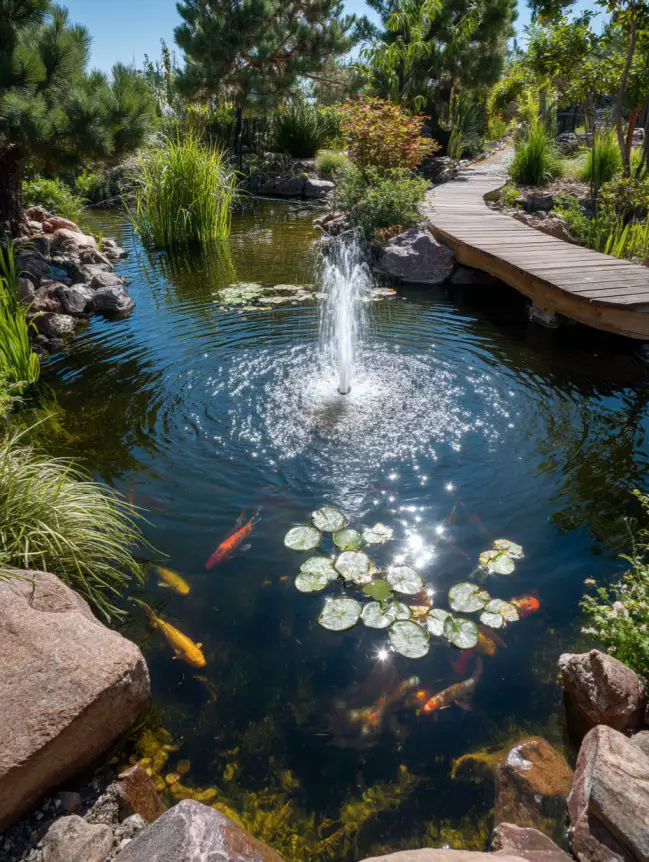 Backyard Garden Fountain Ideas