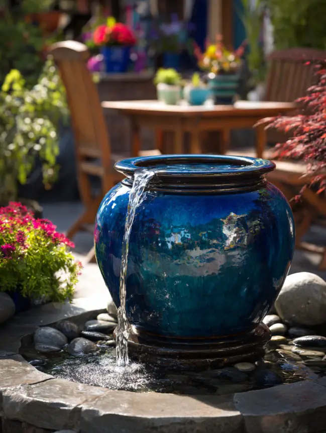 Backyard Garden Fountain Ideas