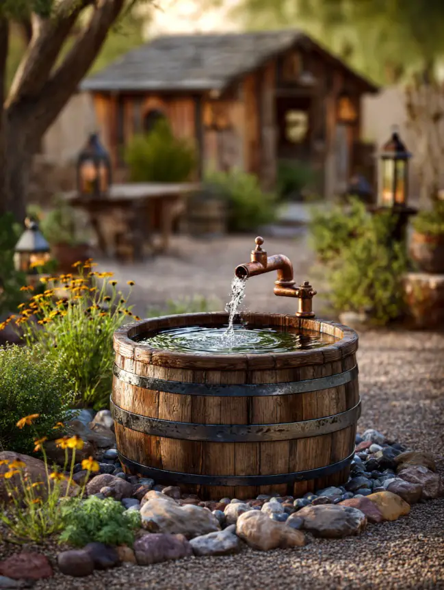 Backyard Garden Fountain Ideas