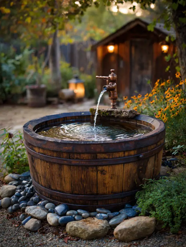 Backyard Garden Fountain Ideas