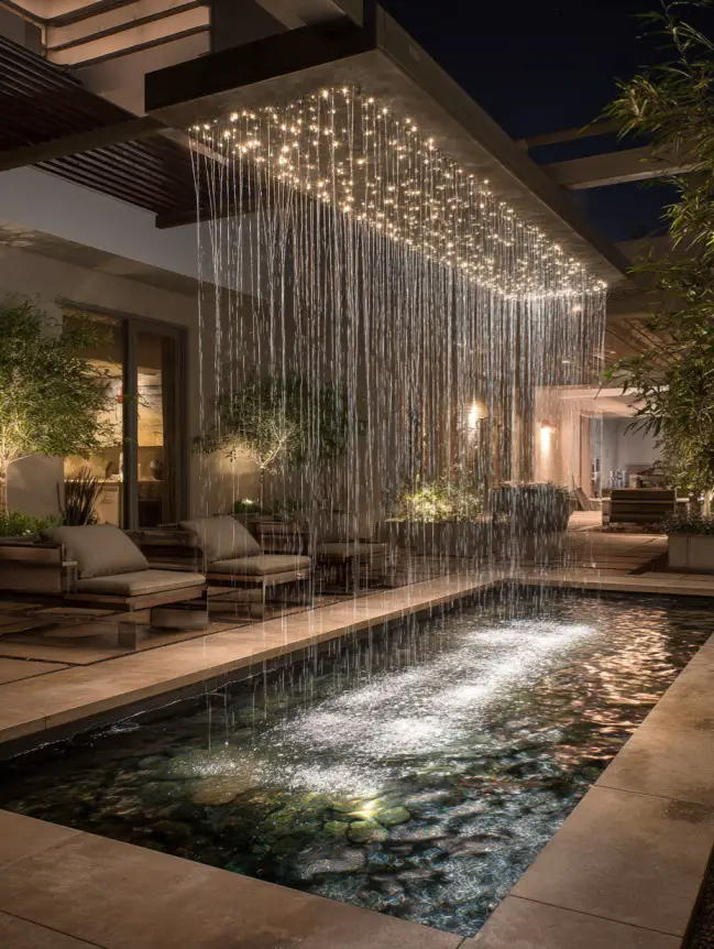 Backyard Garden Fountain Ideas