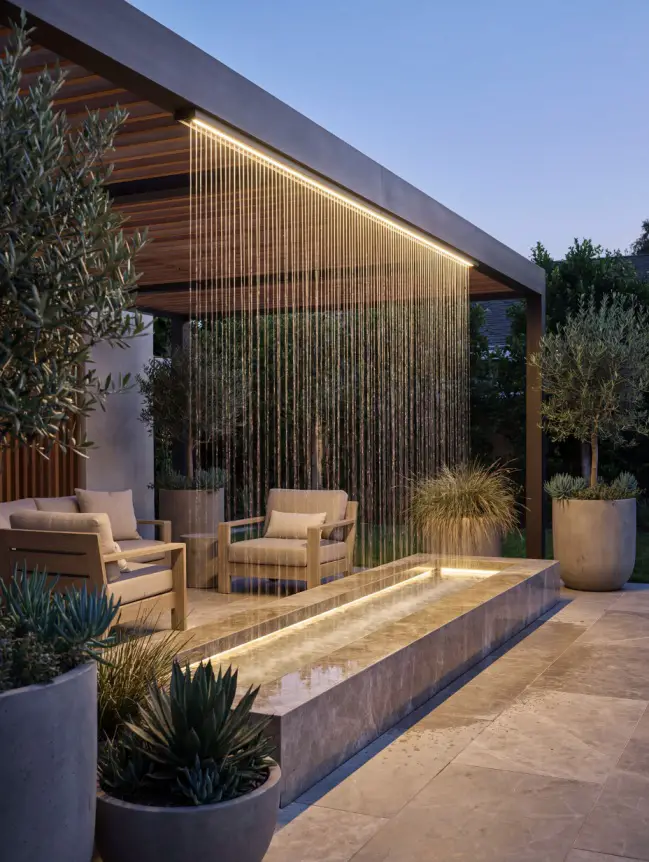 Backyard Garden Fountain Ideas