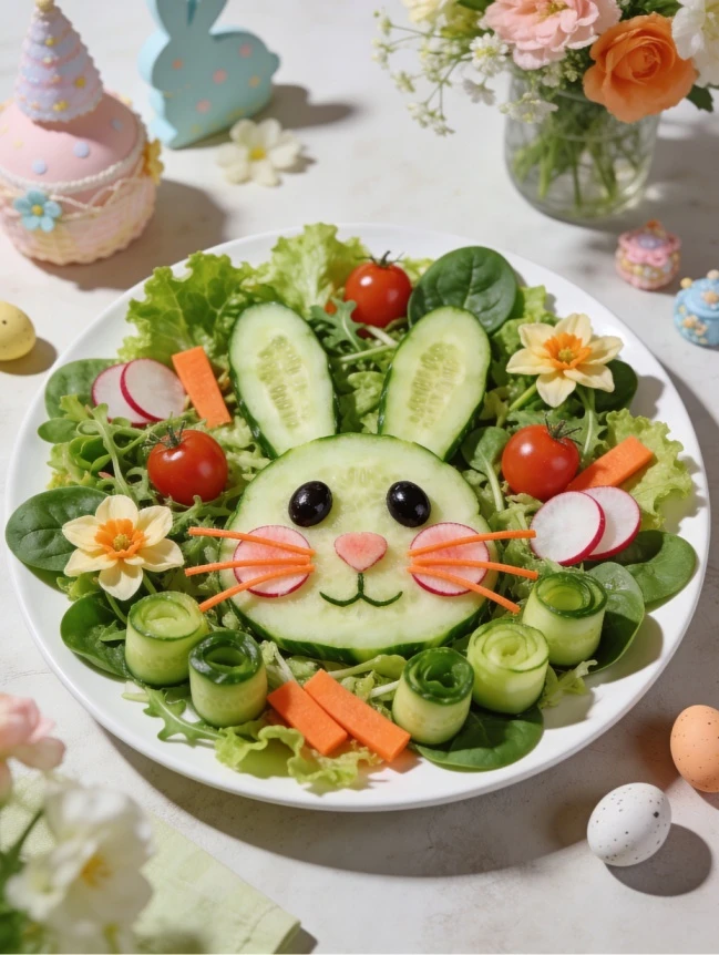 Cute Easter Salad Recipes Kids