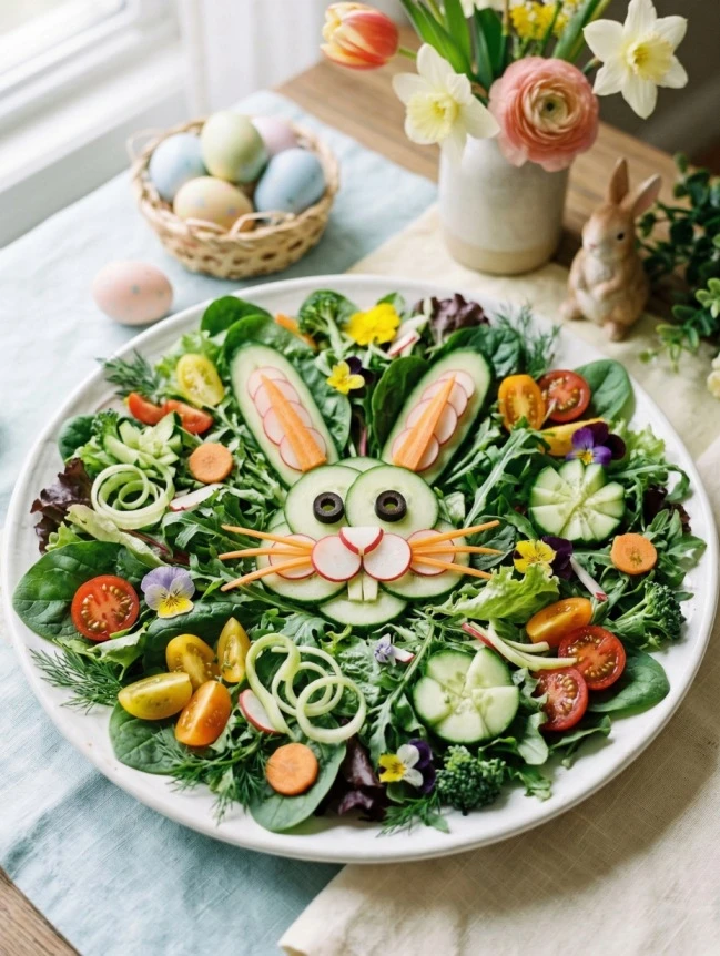 Cute Easter Salad Recipes Kids