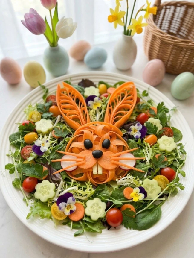 Cute Easter Salad Recipes Kids
