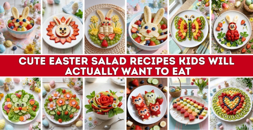 Cute Easter Salad Recipes Kids