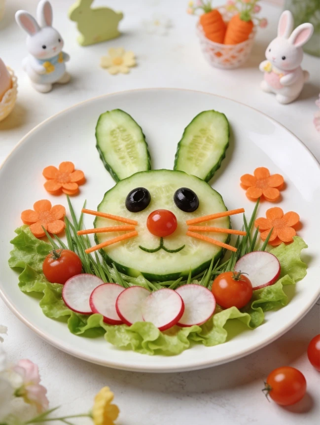 Cute Easter Salad Recipes Kids