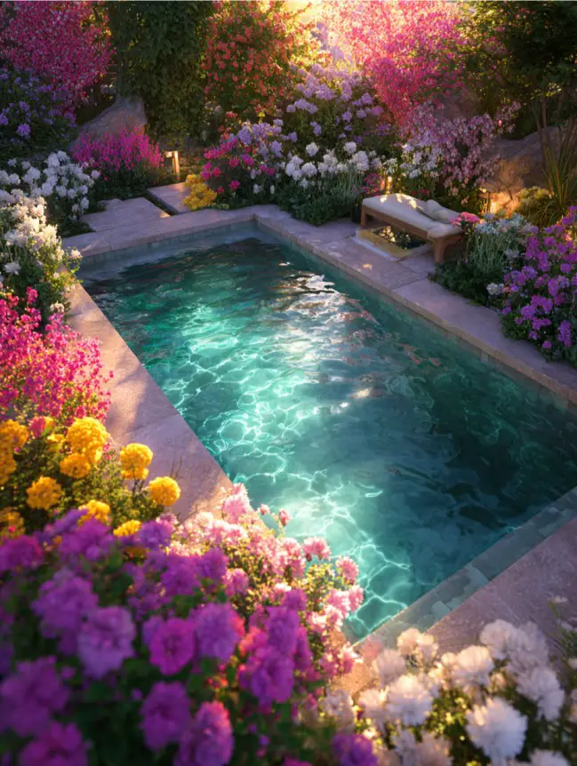 Modern Small Backyard Plunge Pool Ideas