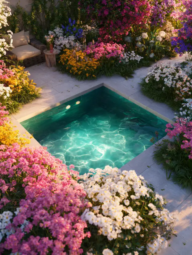 Modern Small Backyard Plunge Pool Ideas