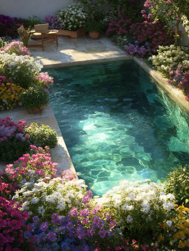 Modern Small Backyard Plunge Pool Ideas