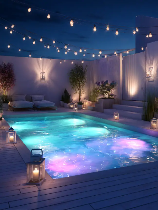 Modern Small Backyard Plunge Pool Ideas