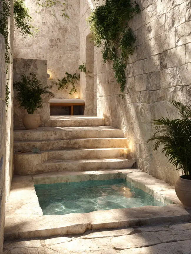 Modern Small Backyard Plunge Pool Ideas
