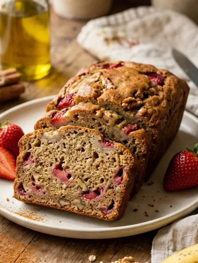 Strawberry Banana Bread Recipe Ideas for Seniors