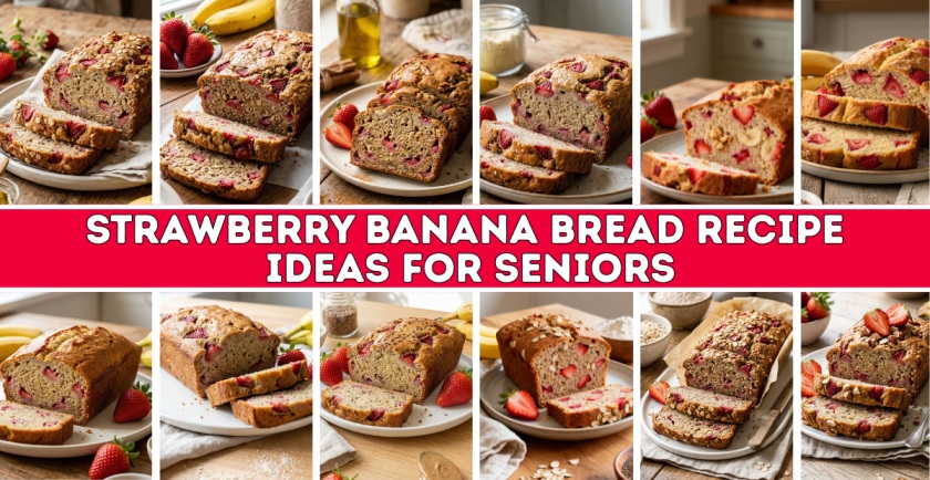 Strawberry Banana Bread Recipe Ideas for Seniors