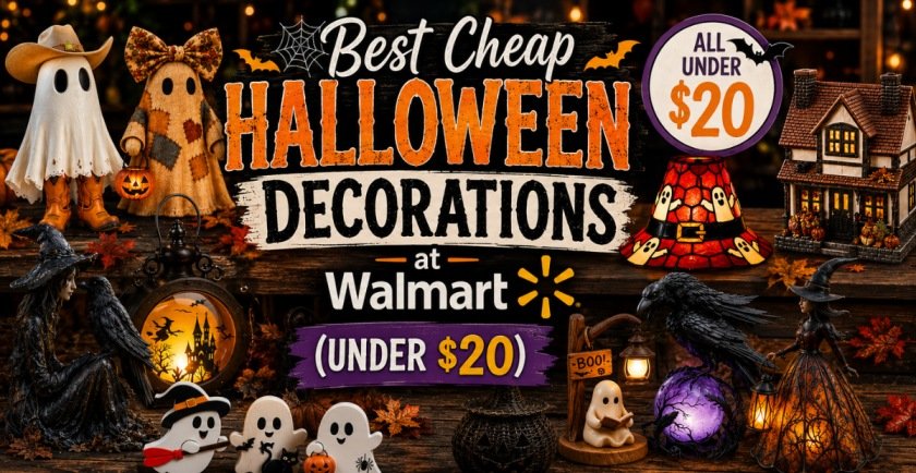 Cheap Halloween Decorations at Walmart Under $20