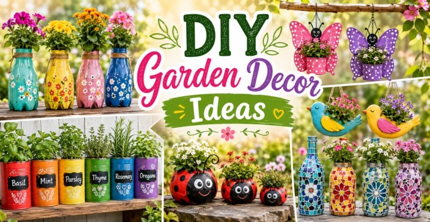DIY Garden Decor Ideas