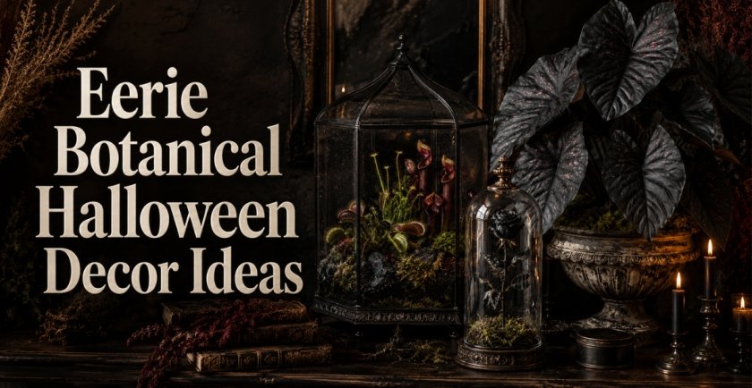 Eerie Botanical Halloween Decor