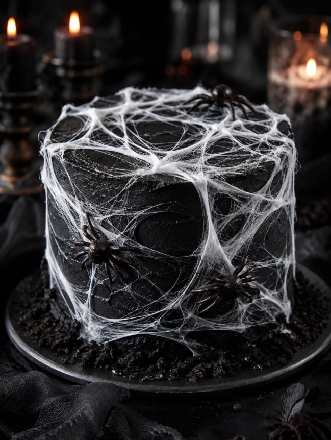 Eggless Halloween Cakes