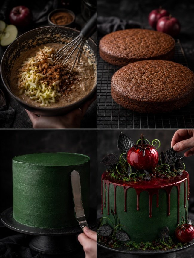 Eggless Halloween Cakes